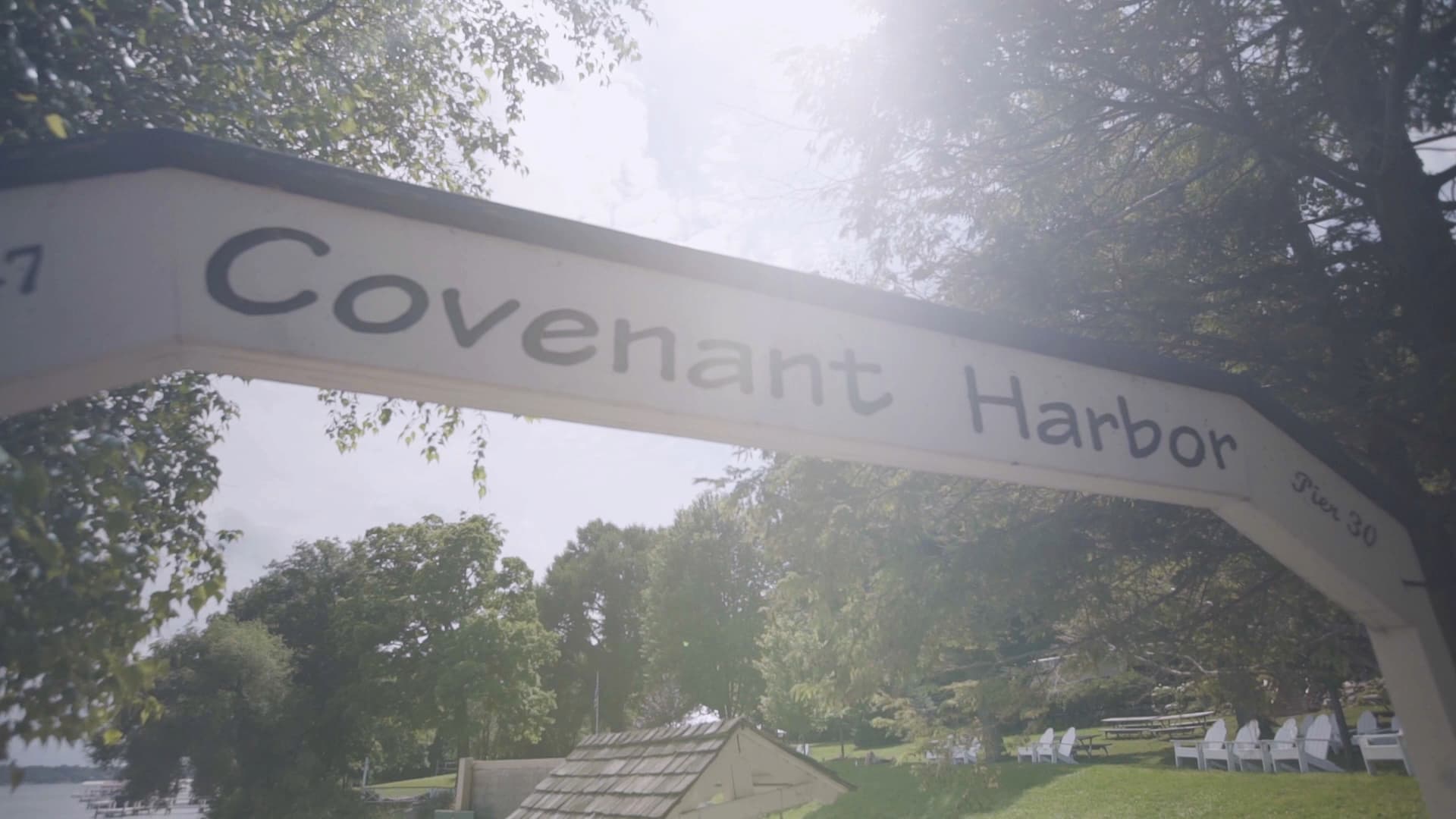 Covenant Harbor Sign